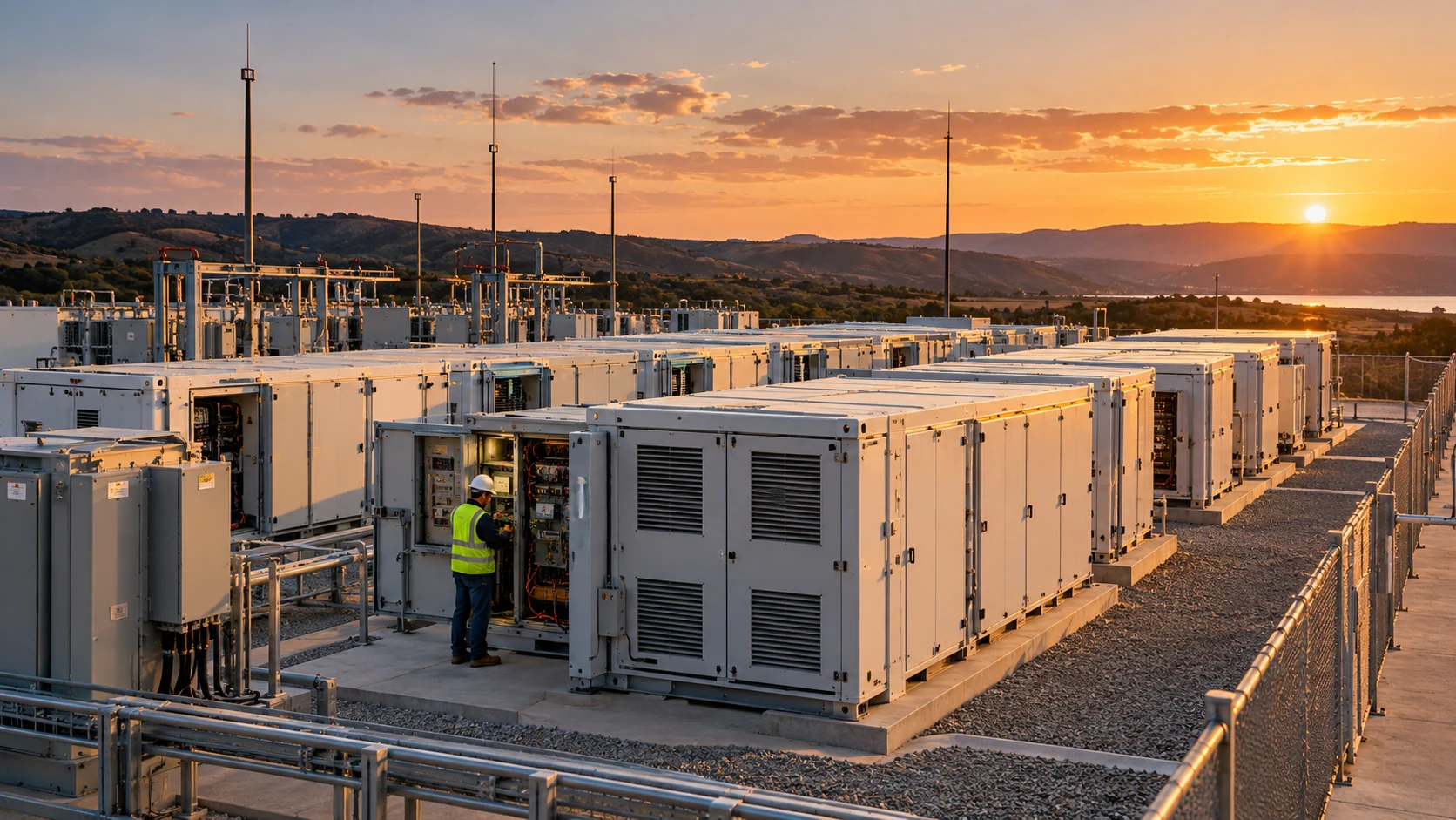Illustration for batteries that can store power for days