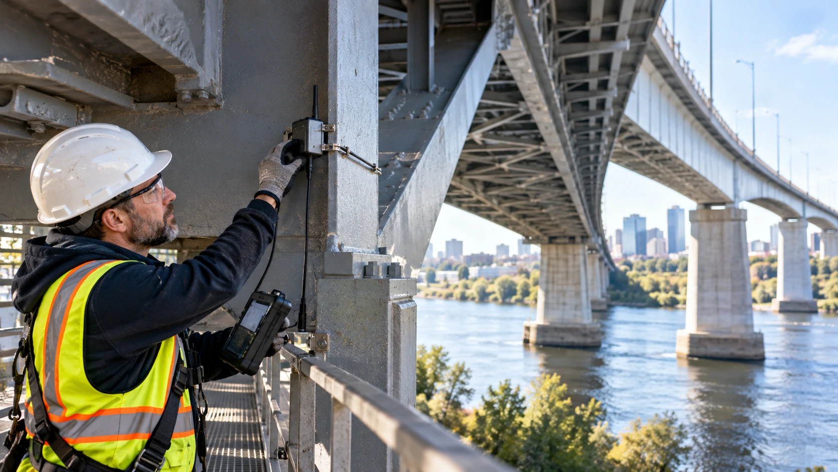 Illustration for bridges that tell us when they need help
