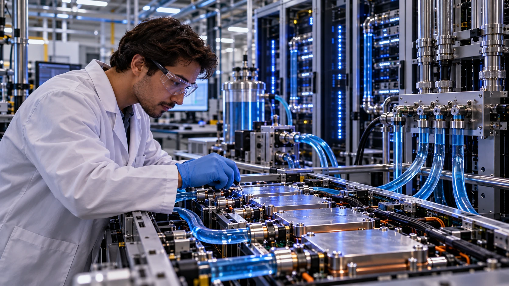 Illustration for cooler materials for the next data center