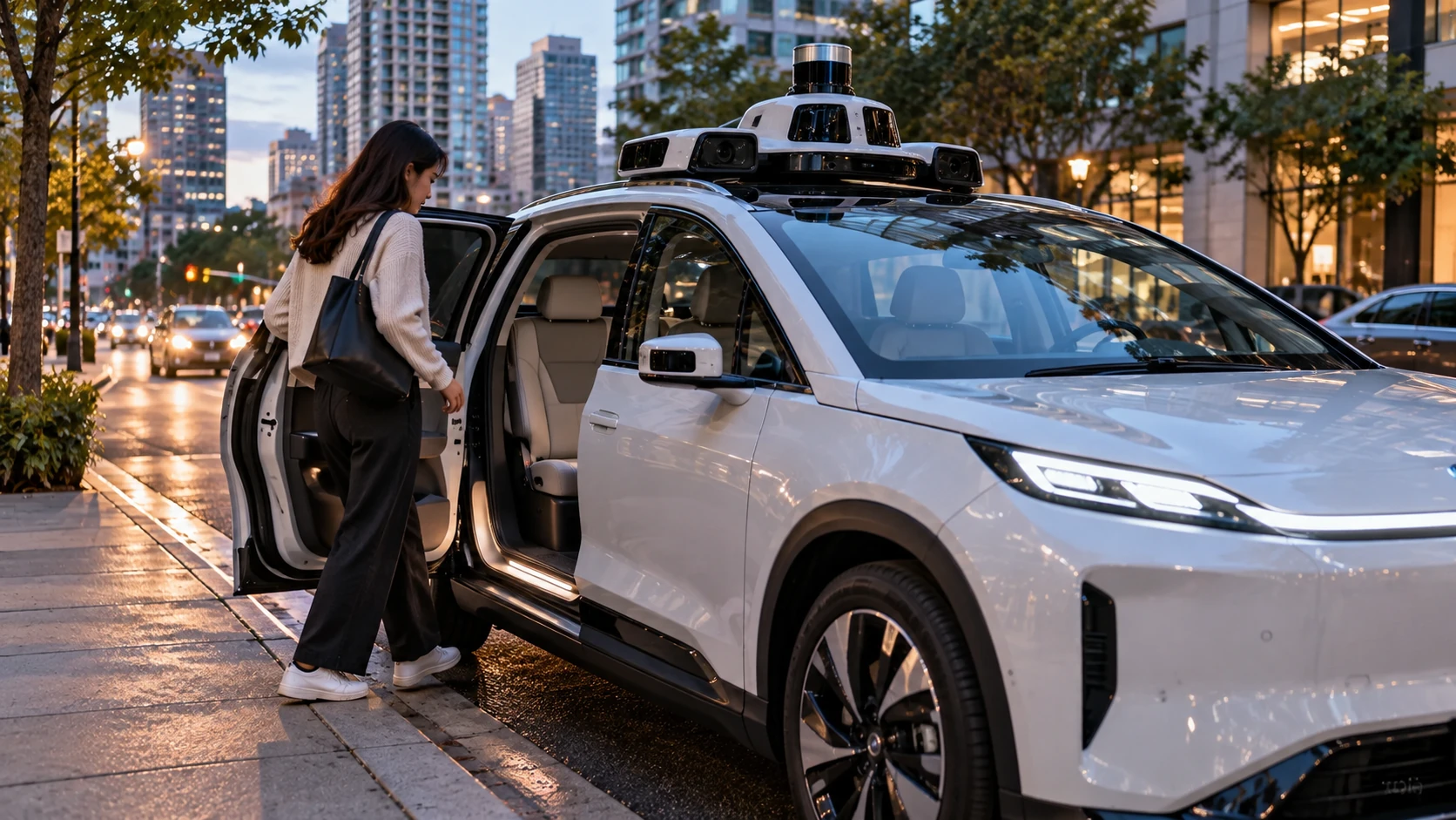 Illustration for driverless rides become routine