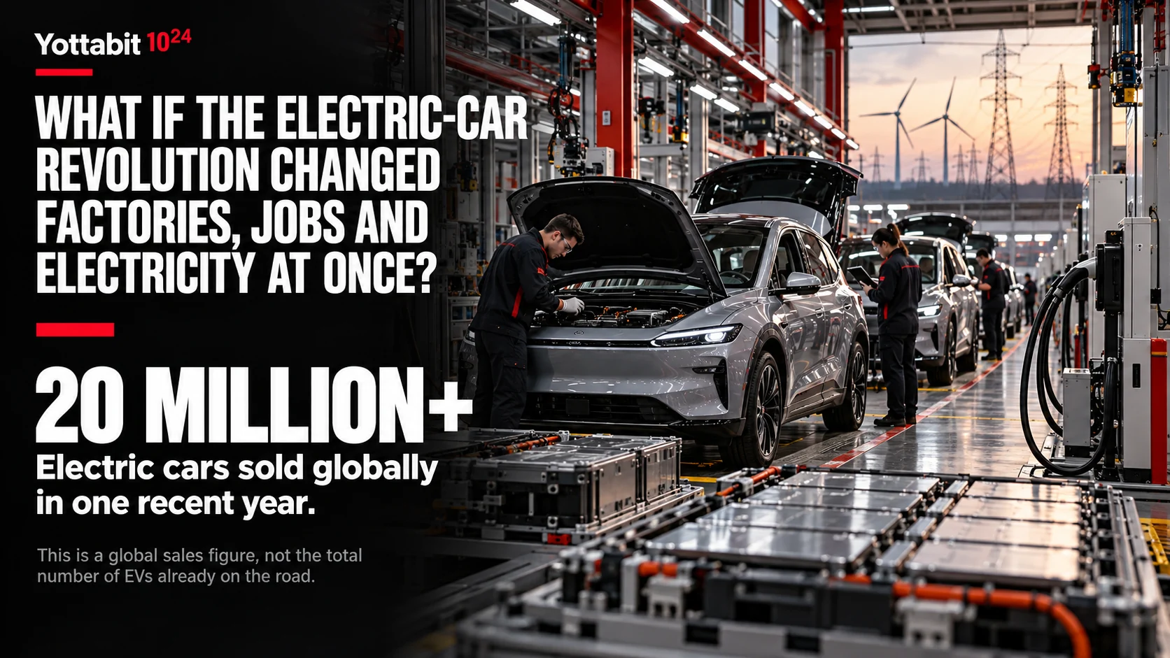 YottaBit visual summary for electric cars rewrite industries