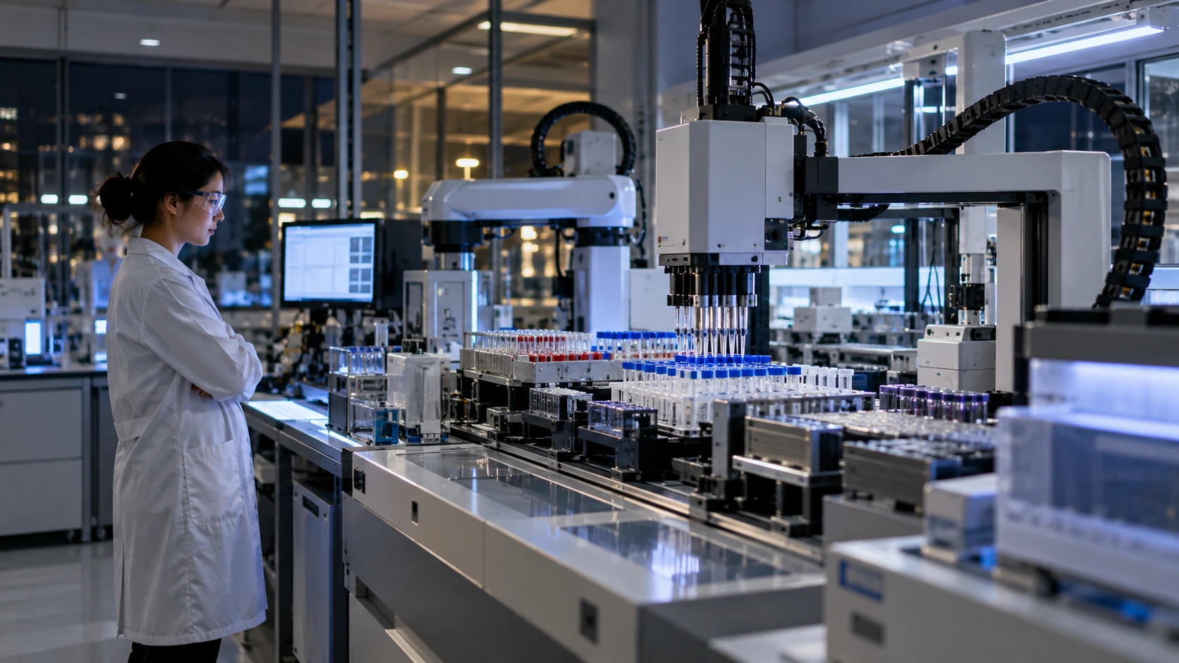 Illustration for laboratories that run while researchers sleep
