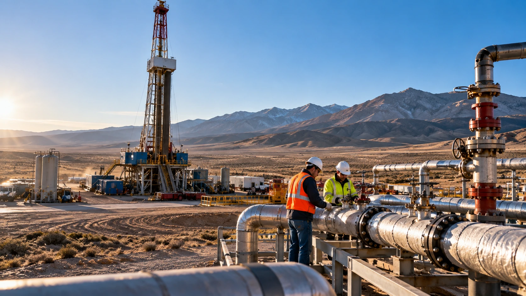 Illustration for oil drilling finds a new purpose