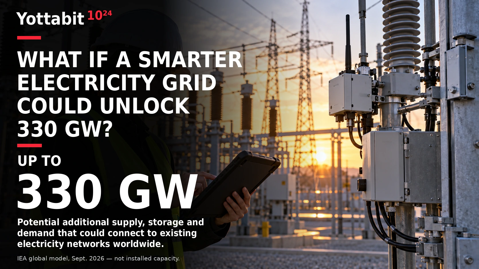 YottaBit visual summary for the intelligent electricity grid