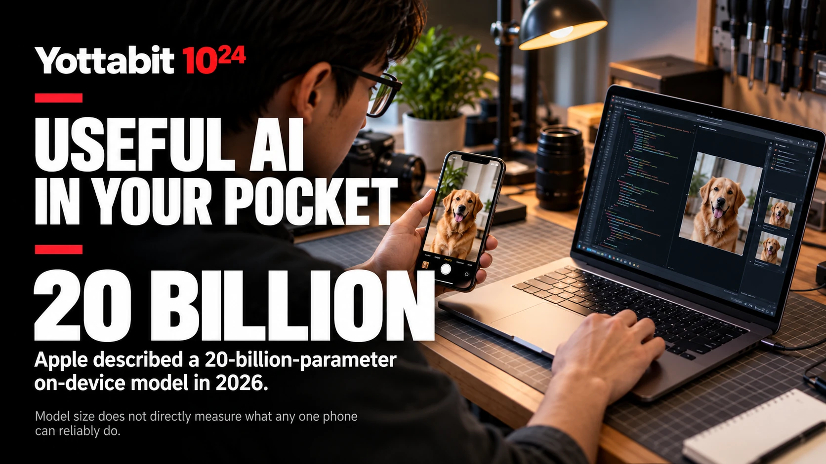 YottaBit visual summary for useful ai in your pocket